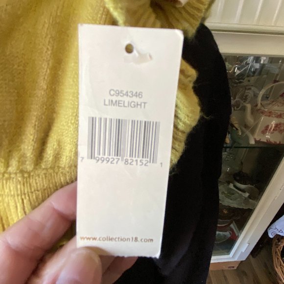 NWT~Collection eighteen Ruffled Knit Scarf - Picture 6 of 10